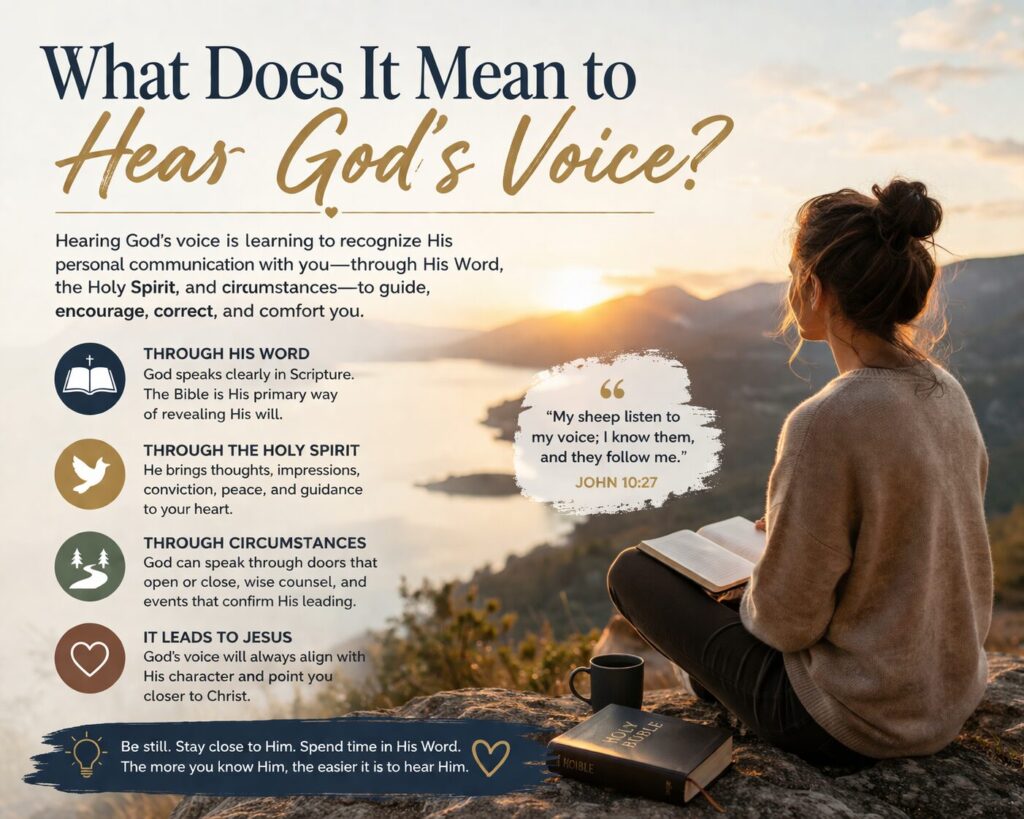 What Does It Mean to Hear God’s Voice