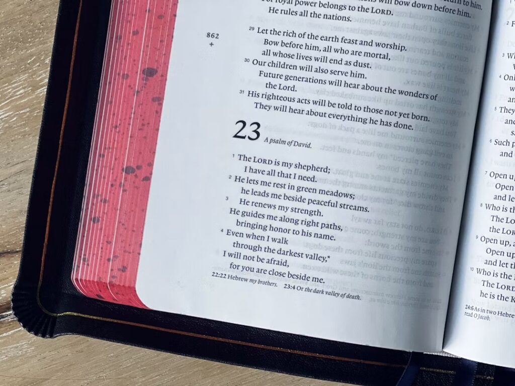 Bible Verses for Surgery: Psalm 23:4